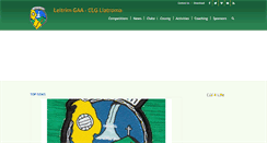 Desktop Screenshot of leitrimgaa.ie
